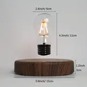 1pc Magnetic Suspension Light Bulb, For Bedroom Office Bar Reading Room Home Decor