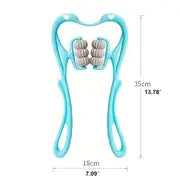 Handheld Neck Roller Massager For Relaxation And Muscle Tension - Fits Up To 154.32LB - Portable And Easy To Use