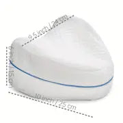 1pc Leg And Knee Foam Support Pillow Leg Pillow, For Sciatica, Back, Hips, Knees, Joints