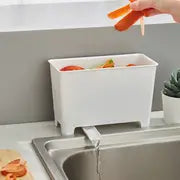 1pc Leftover Food and Vegetable Strainer for Drain Cleaning - Easy to Clean and Store - Perfect for Home Kitchen and Bathroom