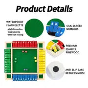 1pc Fun And Exciting Dice Board Game For 4 Players,Perfect For Family Gatherings And Parties,Christmas, Halloween Gift
