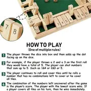 1pc Fun And Exciting Dice Board Game For 4 Players,Perfect For Family Gatherings And Parties,Christmas, Halloween Gift