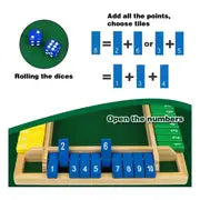 1pc Fun And Exciting Dice Board Game For 4 Players,Perfect For Family Gatherings And Parties,Christmas, Halloween Gift