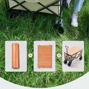 1pc Cart Folding Table Board, Outdoor Camping Table, Small Cart Table Board, Folding Cart Cover Board