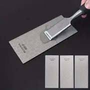 3pcs Diamond Sharpening Stone Dry And Wet Grinding Whetstone Coarse/Fine Grit Diamond Lapping Plate With Non-Slip Base Knife Sharpener For Pocket Knives Scissors, Outdoor Kitchen Tools 200/400/ 1000 Grit