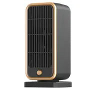 Portable Ceramic Space Heater - 500W Mini Electric Heater with Thermostat for Fast, Quiet, and Energy Efficient Heating - Safe and Secure for Indoor Office and Home Use