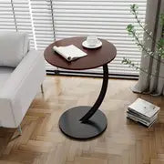 1pc Movable Small Table, Coffee Table Sofa Edge Table Creative Modern Simple Small Table, Household Balcony Bedside Small Table, Home Organization And Storage Supplies For Kitchen Bathroom Bedroom Living Room Dorm Office