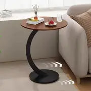 1pc Movable Small Table, Coffee Table Sofa Edge Table Creative Modern Simple Small Table, Household Balcony Bedside Small Table, Home Organization And Storage Supplies For Kitchen Bathroom Bedroom Living Room Dorm Office
