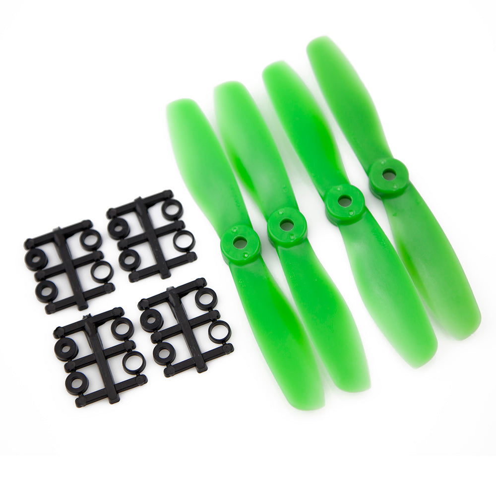 Gemfan 5x4.5 Bullnose Propeller - Nylon Glass Fiber (Set of 4 - Green)