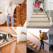 15pcs Non-Slip Stair Treads Tape, Clear Anti-Slip Indoor Strips, Transparent Non-Slip Carpet Stair Treads For Wooden Steps, Slip Resistance Indoor Outdoor Stair Tread