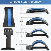 1pc Multi-Level Back Cracker, Back Stretcher, Upper & Lower Back Device