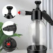 1pc 67.63oz Hand-pressed Foam Sprayer, Car Wash Spray Bottle, Pneumatic Sprayer, Car Cleaning Tool, Gardening Spray Bottle, Air Pump Watering Bottle, Disinfection Water Bottle For Restaurant/ Commercial