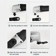 10/50pcs Multifunctional Bimetal Oscillating Saw Blade Versatile Tool For Cutting Wood, Metal And Plastic
