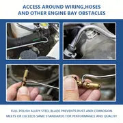 10pcs Pick & Hook Set Extra Long O-Ring & Seal Remover Soft Grip Assorted Shapes