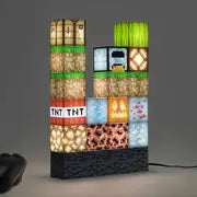 Building Block Diy Creative Novel Building Block Splicing Lamp , Halloween/Thanksgiving Day/Christmas Gift