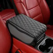 1pc Armrest Box Heightening Pad, Car Central Armrest Box Protection Pad, Car Center Control Premium Universal Elbow Support With Storage Bag