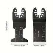 10/50pcs Multifunctional Bimetal Oscillating Saw Blade Versatile Tool For Cutting Wood, Metal And Plastic
