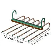 1pc Folding Pant Rack Telescopic Multi-functional Pant Hanger Home Hanging Pant Special Pant Clip Wardrobe Storage Artifact