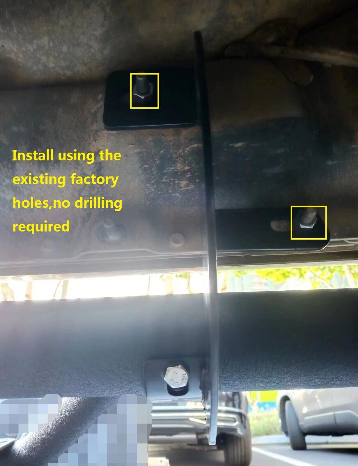 1999-2016 FORD F250 Super Duty Crew Cab 3" Running Board Side Step Bars nerf bar