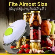 Electric Jar Opener For Weak Hands, Automatic Jar Opener For Seniors With Arthritis, Strong Tough & Easy One Touch Bottle Opener For Arthritic Hands, Ideal Gift For Seniors With Arthritis