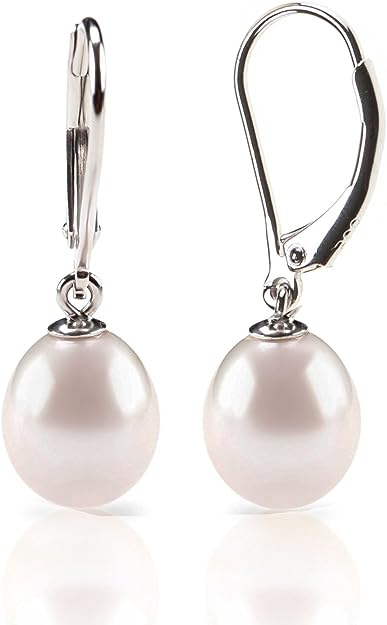 Carefully selected AAA+ high-quality freshwater cultured pearl earrings lever pendant earrings pearl earrings