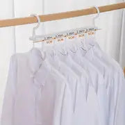 Maximize Your Wardrobe Space With This 6-in-1 Folding Hanger - Perfect For Hanging Clothes, Pants, Coats & More!