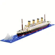 Chinese Building Blocks, High Difficult Cruise Ship Model, Assembled Toy, Birthday Gift, Halloween/Thanksgiving Day/Christmas Gift