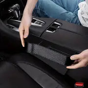 1 Pair Car Seat Gap Filler Organizer, Multifunctional Car Seat Key Holder Passenger Driver Front Seat Side Storage Box With Cup Holder