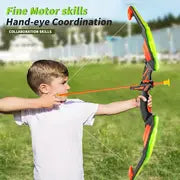 Super Fun Archery Set For Kids: 2 Bows, 20 Suction Cup Arrows, 2 Targets, 2 LED Light Up Arrows & More! Halloween Thanksgiving Christmas Gifts