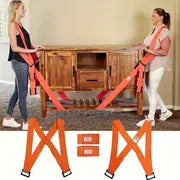 Moving Straps, 2-Person Lifting And Moving System (Up To 600lb) - Easily Move, Lift, Carry Furniture, Appliances, Mattresses, Heavy Object Without Back Pain. Great Tool For Moving Supplies