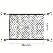 1pc Utility Wagon Net, Wagon Cargo Net, Wagon Parts Cargo Net, Heavy Duty Nylon Net For Garden Cart, Folding Trolley, Cart