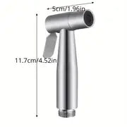 3pcs Stainless Steel Bidet Sprayer, Complete Diaper Washer, Simple Pressure Control & More