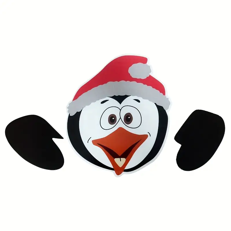 Spread Holiday Cheer With This Adorable Santa Claus Fence Peeker Decoration!