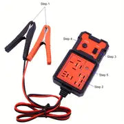 Auto Car Automotive Relay Tester For 12V 4pin And 5 Pin With Battery Clips