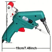 60W Automatic Soldering Gun Kit - Perfect for Jewelry, Home DIY, and Circuit Board Repair!