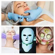 7 Colors LED Face Mask For Facial And Neck Skin Rejuvenation, Reduce The Look Of Aging Photon Care , Beauty Led Facial Mask For Women