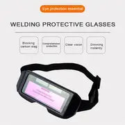 1pc Automatic Dimming Welding Glasses Light Change Auto Darkening Anti- Eyes Shield Goggle For Welding Masks EyeGlasses Accessories