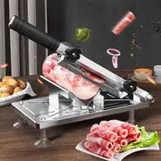 Stainless Steel Household Mutton Slicer Multi-functional Stainless Steel Manual Beef And Mutton Roll Slicer