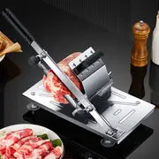 Stainless Steel Household Mutton Slicer Multi-functional Stainless Steel Manual Beef And Mutton Roll Slicer