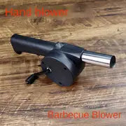 Portable Hand-Operated Blower For BBQ, Camping, And Fire Making - Efficient And Easy-to-Use Stove Accessory