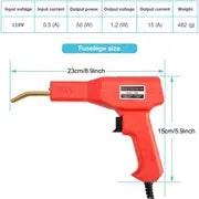 Hot Stapler Plastic Welding Machine Bumper Repair Kit Soldering Iron For Plastic Repair Car Bumper Repair Welding Gun