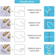 Hot Stapler Plastic Welding Machine Bumper Repair Kit Soldering Iron For Plastic Repair Car Bumper Repair Welding Gun