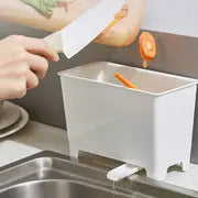 1pc Leftover Food and Vegetable Strainer for Drain Cleaning - Easy to Clean and Store - Perfect for Home Kitchen and Bathroom