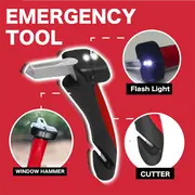 Car Assistant Support Handle Multi-Functional Safety Door Aider Handles Assist Hammer Bar Parts Window Breaker With LED Dropship