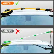 Car Cleaning Brush Car Wash Brush Telescoping Long Handle Cleaning Mop Chenille Broom Auto Accessories Microfiber Adjustable Length Car Clean Brush