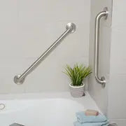 Heavy Duty Bathroom Grab Bar - Supports up to 500lbs - Available in 13/17/21 Inch Lengths - 1-Inch Diameter for Secure Grip