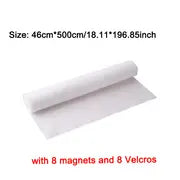 1 Roll Range Hood Filters Sheets Nonwoven Fabric Grease Filter Replacement Anti Oil Filter Paper Oil Proof Sticker Anti Smoke Papers
