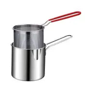 Deep Fry Delicious Meals With This Japanese Tempura Frying Pot - Perfect For French Fries, Chicken & More!