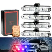 16 LEDs Strobe Light Wireless Car Emergency Flashing Light Car LED 12V Trailer Truck Strobos Police Warning Light Auto Diode Lamp