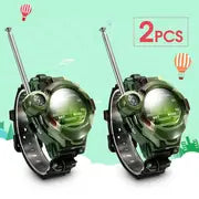 Walkie Talkies Watch, Watch Army Toys For Kids, 7 In 1 Digital Watch Walkie Talkies, Two-Way Long Range Transceiver With Flashlight, Cool Gadgets For Boy Girls Christmas ,Halloween ,Thanksgiving gifts